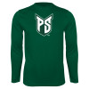 Thumbnail image for  Dark Green Performance Long Sleeve Shirt