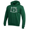 Thumbnail image for  Champion Dark Green Fleece Hoodie