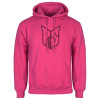 Thumbnail image for  Womens Fuchsia Fleece Hoodie