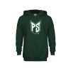 Thumbnail image for  Youth Dark Green Fleece Hoodie