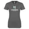 Thumbnail image for  Next Level Womens Charcoal Boyfriend Tee
