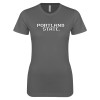 Thumbnail image for  Next Level Womens Charcoal Boyfriend Tee
