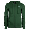 Thumbnail image for  ENZA Womens Dark Green Fleece Full Zip Hoodie