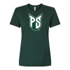 Thumbnail image for  Bella + Canvas Womens Forest Green Relaxed Cotton T Shirt