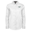 Thumbnail image for  Womens White Twill Button Down Long Sleeve