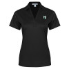 Thumbnail image for  Womens Black Performance Fine Jacquard Polo