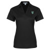 Thumbnail image for  Womens Black Performance Fine Jacquard Polo