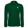 Thumbnail image for  Dark Green Fleece Full Zip Jacket