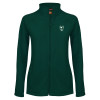 Thumbnail image for  Womens Dark Green Fleece Full Zip Jacket