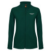 Thumbnail image for  Womens Dark Green Fleece Full Zip Jacket