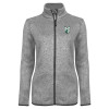 Thumbnail image for  Womens Grey Heather Fleece Jacket