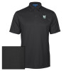 Thumbnail image for  Charcoal Performance Fine Jacquard Polo