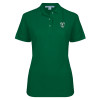 Thumbnail image for  Womens Silk Touch Dark Green Pique Polo