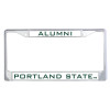 Thumbnail image for  Alumni Metal License Plate Frame in Chrome