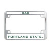 Thumbnail image for  Metal Motorcycle License Plate Frame in Chrome