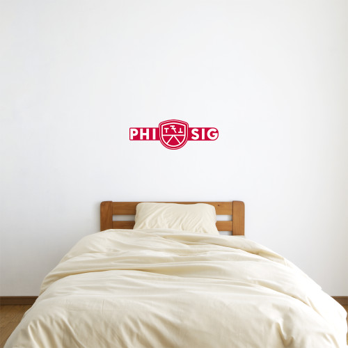  1 ft x 2 ft Fan WallSkinz - Phi Sig Wordmark