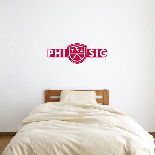  1.5 ft x 3 ft Fan WallSkinz - Phi Sig Wordmark