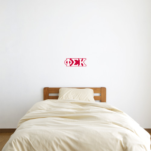  6 in x 1 ft Fan WallSkinz - Greek Letters