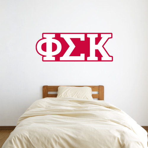  1.5 ft x 4 ft Fan WallSkinz - Greek Letters