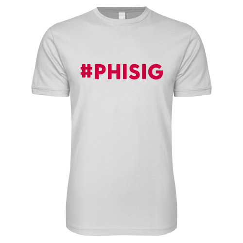  Next Level White SoftStyle T Shirt - PHISIG