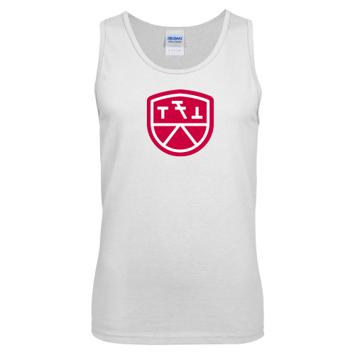 White Tank Top-Primary Mark