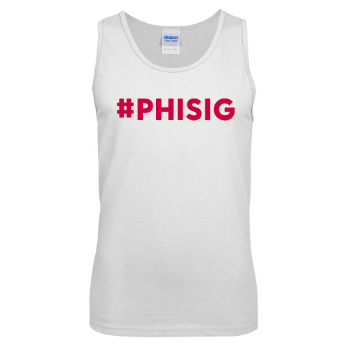 White Tank Top-PHISIG
