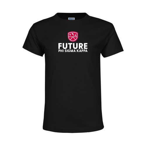  Youth Black T Shirt - Future Phi Sigma Kappa