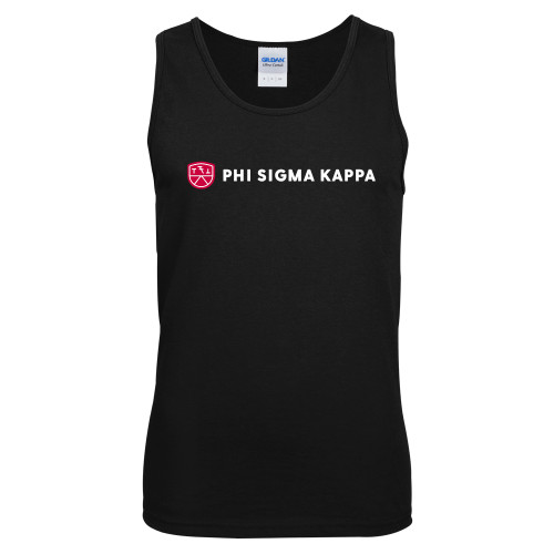 Black Tank Top-Phi Sigma Kappa