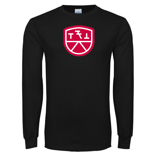 Black Long Sleeve T Shirt-Primary Mark