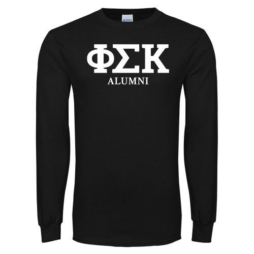 Black Long Sleeve T Shirt-Alumni