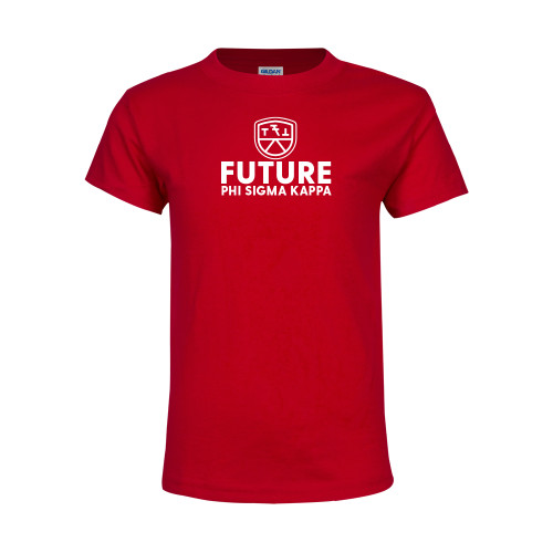  Youth Red T Shirt - Future Phi Sigma Kappa