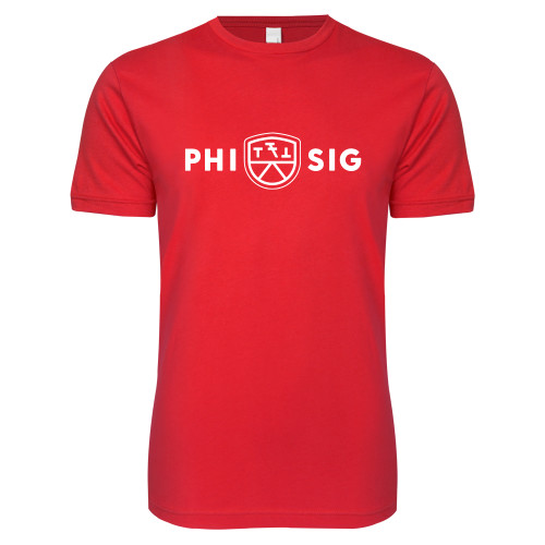 Main Image for  Next Level Red Softstyle T Shirt