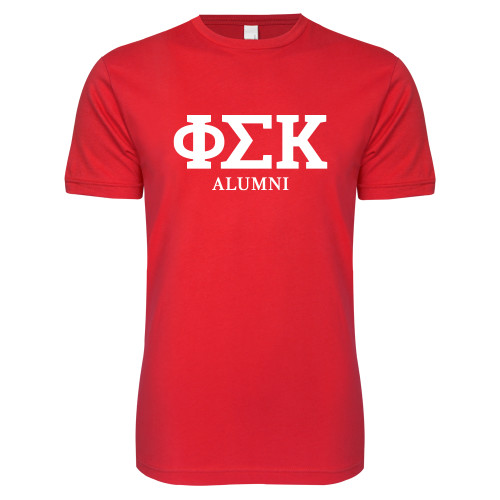  Next Level Red Softstyle T Shirt - Alumni