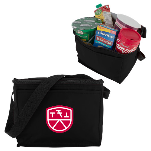  Six Pack Black Cooler - Primary Mark