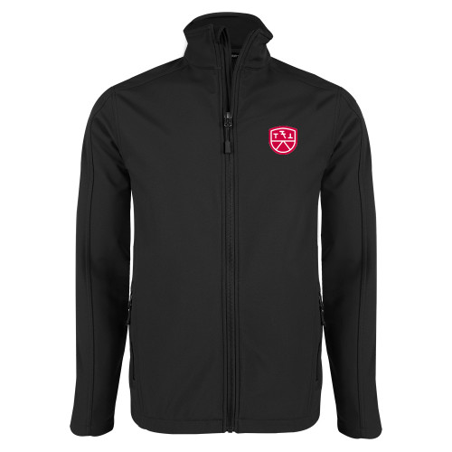Black Softshell Jacket-Primary Mark