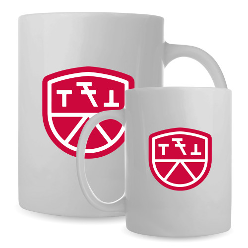 Full Color White Mug 15oz-Primary Mark