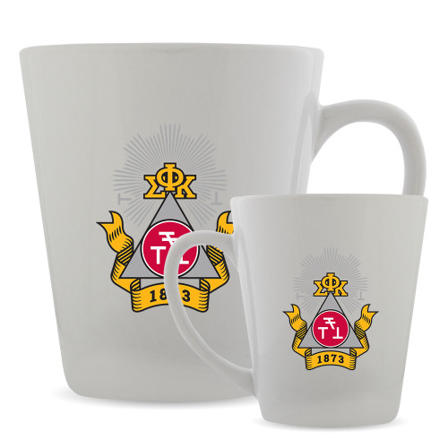 Full Color Latte Mug 12oz-Crest