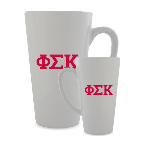 Full Color Latte Mug 17oz-Greek Letters
