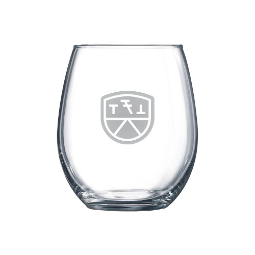 Libbey Stemless Glass 17oz-Primary Mark  Engraved