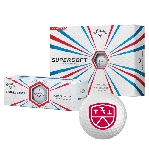  Callaway Supersoft Golf Balls 12/pkg - Primary Mark