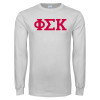 Thumbnail image for  White Long Sleeve T Shirt