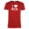 Thumbnail image for  Womens Short Sleeve Red Tee