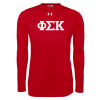 Thumbnail image for  Under Armour Red Long Sleeve Tech Tee