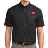 Thumbnail image for  Black Twill Button Down Short Sleeve