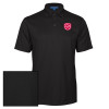 Thumbnail image for  Black Performance Fine Jacquard Polo