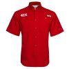 Thumbnail image for  Columbia Red Tamiami Performance Short Sleeve Shirt