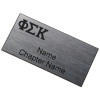 Thumbnail image for  Brushed Silver w/ Black Name Badge