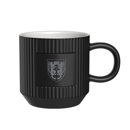 Portsmouth Abbey First Light Black Ceramic Mug