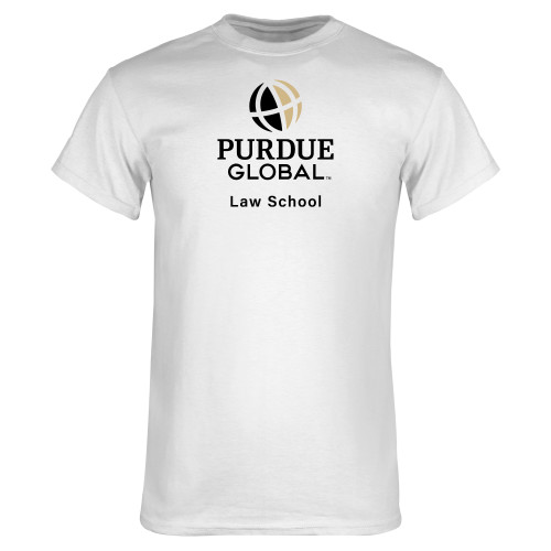  White T Shirt - Purdue Global - Law School