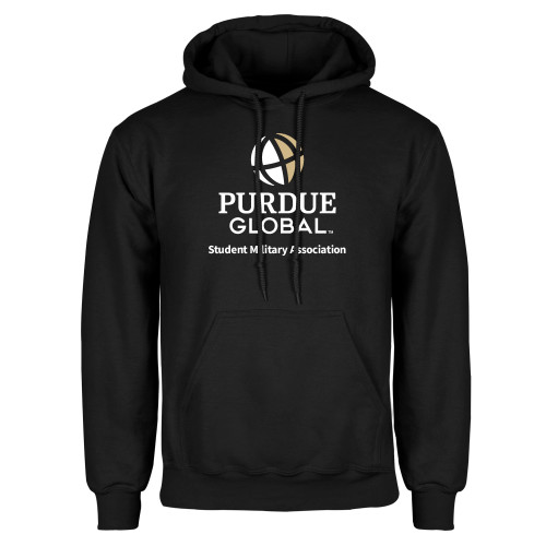  Black Fleece Hoodie - Purdue Global - Student Military Association